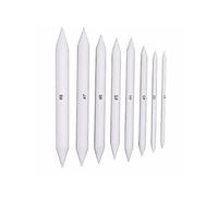 Stylo À Dessin Blanc, Bâton De Stup Pour Papier De Riz, Peinture Au Charbon, Rouleau De Croquis, Stylo À Crayon, Fournitures De Peinture P W1g1