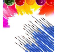 Stylo À Dessin En Fiber De Nylon 15 Cm, 5 Pièces/Lot, Brosse À Peinture D'artiste, Pointe De Pointe, Outils De Cuisson De Pâtisserie, Décoration De Gâteau Fondant