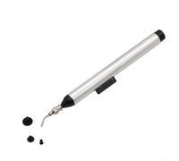 Stylo à dessouder avec aspiration sous vide et trois options de pointe pour une utilisation dans la réparation d'appareils électroniques et l'entretien des circuits imprimés