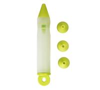 Stylo à douille - Silicone + PP, 1 x 2,5 x 15 cm - Stylo de décoration facile à utiliser | Outil d'écriture pour gâteaux et pâtisseries - Design amusant et personnalisé - Stylos à glaçage pour