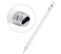 Stylo à écran Tactile intégré, Batterie au Lithium, Tablette Capacitive, Téléphone Portable, Stylet Universel (White)