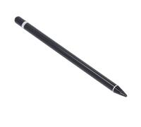 Stylo à écran Tactile, Stylo Capacitif Actif en Alliage d'aluminium avec Capuchon d'absorption Magnétique pour Tablettes (Black)