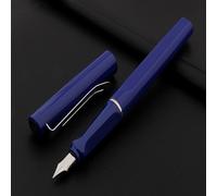 Stylo À Encre De Couleur Bleue 1515 De Haute Qualité, Stylo À Plume Fine Pour Papeterie Bancaire