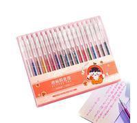 Stylo à encre gel Art, stylos de coloriage gel - Stylos de coloriage Neutral Art Press | Ensemble de stylos gel d'écriture et durables pour écrire, faire de la main