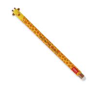 Legami – Set stylos roller effaçables Giraffe – Encre gel noire 0,7 mm – Corps girafe multicolore