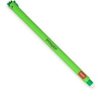 Stylo à encre gel effaçable - Legami - Dinosaure - 0,7 mm - Encre verte - Effaçable