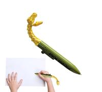 Stylo à Encre Gel Étudiant - Accessoire Farce Blague Bouche Ouverte - Stylos Dinosaure pour Élèves - Pour École Maison Journal Prise Notes Créatifs Ados Professeurs