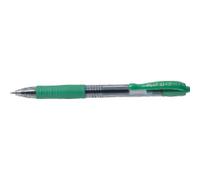 Pilot G2 Stylo roller encre gel rétractable pointe moyenne 0,7 mm vert