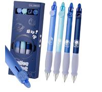 Stylo à encre gel rétractable avec prise en main confortable pour récompense d'étudiant, pointe de 0,5 mm, écriture lisse pour remplir les chaussettes de Noël, stylos anti-erreur