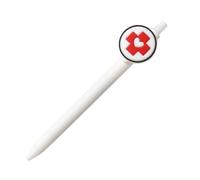 Stylo à encre gel rétractable fantaisie sur le thème de la santé pour écrire, noter, journal, pointe de 0,5 mm, stylo à bille à séchage rapide