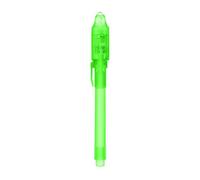 Stylo À Encre Invisible, Stylo Magique Avec Lumière UV, Marqueur Magique Secret - Écrivez Des Messages Secrets, Ne Laisse Aucune Trace, Convient Aux Adolescents (Vert)