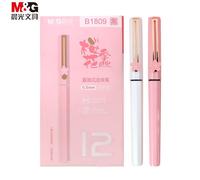Stylo À Encre Noire En Forme De Fleur De Cerisier, À Rouleau, Mignon, Kawaii, 0.5mm, Stylo À Gel Sakura, Papeterie Scolaire