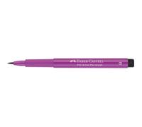 Stylo à encre pour dessin - Faber Castell - Artistes Pitt Pen Violet Brosse Nib - Encre rapide et lumineuse