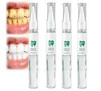 Stylo à essence blanchissante pour traitement instantané des gencives douces, soin des gencives apaisant et gel hydratant pour les dents, gel buccal nettoyant en profondeur,ge/l de réparation (4pcs)