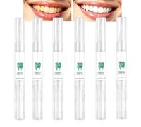 Stylo à essence de blanchiment des dents à traitement instantané,gel réparateur Gum Protect,gel apaisant pour les gencives et hydratant pour les dents,gels de traitement instantané desgencives (6pcs)