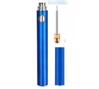Stylo à fil chaud sans fil pour sculpture sur mousse et loisirs créatifs - Outil de gravure à chauffage rapide avec pointes en alliage pour modélisme, 16,5 cm (bleu)