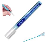 Stylo à fluide masquant, stylo à masquage pratique pour la peinture aquarelle, colues bleues couvrant les fournitures d'art liquide pour les artistes, les étudiants, les employés de bureau