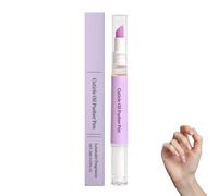 Stylo à huile 3 en 1 pour cuticules, durcisseur, repousse cuticules, stylo à huile pour ongles avec pointe en céramique pour ongles, soin hydratant Tip Cuticle Pusher Pen, soin des ongles secs et