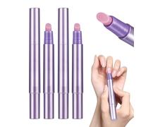 Stylo à Huile 3 En 1 Pour Cuticules, Stylo Vernis à Ongles Qui ProtèGe La Couche Cornée, Hydrate Et Fortifie Les Ongles, Convient Aux Ongle Secs Et AbîMés (2PC)