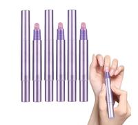 Stylo à Huile 3 En 1 Pour Cuticules, Stylo Vernis à Ongles Qui ProtèGe La Couche Cornée, Hydrate Et Fortifie Les Ongles, Convient Aux Ongle Secs Et AbîMés (3PC)