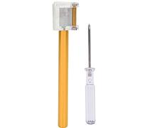 Stylo à huile multifonction pour bord du cuir, applicateur de rouleau de teinture, outil d'artisanat du cuir, bricolage (Or)