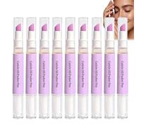 Stylo à huile pour cuticule avec repousse-cuticule précis, stylo de soin des ongles pour soulager les petites peaux, nourrir les cuticules, stylo à huile dissolvant doux pour cuticules. (9PCS)