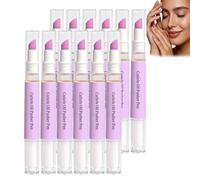 Stylo à huile pour cuticule avec repousse-cuticule précis, stylo de soin des ongles pour soulager les petites peaux, nourrir les cuticules, stylo à huile dissolvant doux pour cuticules. (12PCS)