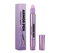Stylo à huile pour cuticules - 2,5 ml - Pointe en céramique portable à absorption rapide, stylo de renforcement des ongles naturels, répare les ongles secs et abîmés cassants et fins, hommes et femmes