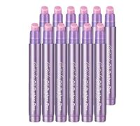 Stylo à huile pour cuticules avec poussoir en céramique et conception anti-fuite, stylo à cuticules pour un soin des ongles doux et une application plus lisse, stylos à huile ongles ciblés. (12PCS)