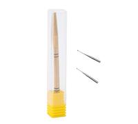 Stylo à Huile pour Mouvement de Montre en Laiton avec Têtes de Rechange - Stylo Ergonomique Multifonction pour Réparation de Montres et Application de Lubrifiant (10 cm)