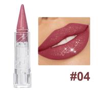 Stylo À Lèvres Velours Nacré 6 Couleurs,Polyvalent,Hydratant Longue Durée,Imperméable,Éclaircissant,Paillettes,Maquillage Pour Les Lèvres,Outil Cosmétique.04.3g