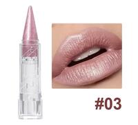 Stylo À Lèvres Velours Nacré 6 Couleurs,Polyvalent,Hydratant Longue Durée,Imperméable,Éclaircissant,Paillettes,Maquillage Pour Les Lèvres,Outil Cosmétique.03.3g