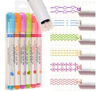 Stylo à motifs - lot de 6 Maaleo 24861