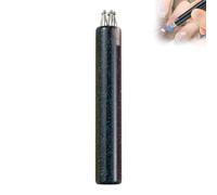 Stylo à ongles à 5 pétales de fleur, pointe fine de 1,8 mm, outil de conception de fleur à un seul coup, pointe boule en acier inoxydable, outil de pointillage pour nail art pour débutantes, filles et