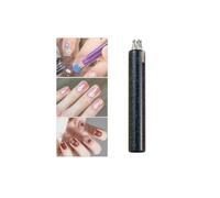 Stylo à ongles en acrylique à 5 pétales - Pointe à bille en acier inoxydable - Léger - Outil de conception de fleur à un seul trait - Pour débutantes, filles, adultes, femmes, loisirs créatifs, salon