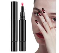 Stylo à ongles en gel - Marqueur de vernis à dessin, design compact et portable en 1 étape, 4,72 pouces + construction légère, formule lisse et longue durée | pour une utilisation en pédicure et manuc