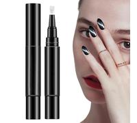 Stylo à ongles en gel - Marqueur de vernis à dessin, design compact et portable en 1 étape, 4,72 pouces + construction légère, formule lisse et longue durée | pour une utilisation en pédicure et manuc