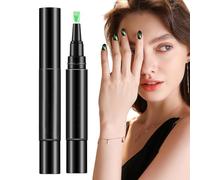 Stylo à ongles - Vernis à ongles pour la décoration des ongles - Stylo de marquage de vernis à ongles en gel - Stylo de marquage pour dessiner des ongles - Stylo à ongles gel à 1 étape pour salon à la