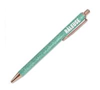 Stylo a Paillettes Turquoise Raleuse