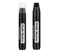Stylo à peinture à la craie - Marqueur liquide à pointe large, marqueur à craie liquide effaçable, stylo à pointe large de 15 mm | Convient pour l'écriture sur tableau blanc, l'art du verre de fenêtre