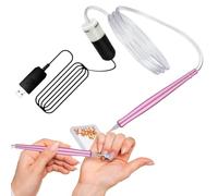 Stylo À Peinture À Strass | Stylo Applicateur Électrique de Pierre à Strass pour Décoration par Points - Applicateur USB à Fixation Magnétique pour Atelier Maternelle et Activités