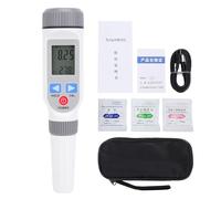 Stylo à pH Portable, pH-mètre Rechargeable avec Compensation de température pour Les réservoirs de Poisson, Les Tests d'eau, de Nourriture et de Laboratoire, Lecteur de pH à