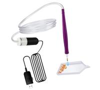 Stylo à pierres précieuses sous vide - Fonctionnement silencieux - Poignée ergonomique - Vitesse réglable - Pour travaux manuels non cousus - ABS - Peinture
