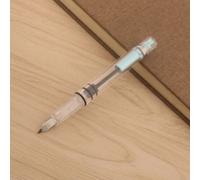 Stylo À Piston De Grande Capacité,1 Pièce,À La Mode,Classique Ef,Papeterie Transparente Et Colorée,Fournitures Scolaires Et De Bureau - Type A10-Ef