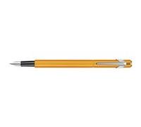 Caran D'ache Stylo Plume 849 Fluo Line, Orange 0,000000 Noir