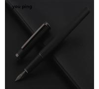 Stylo À Plume De Couleur Bleu Métallique, De Luxe Et De Qualité, Fournitures De Papeterie Scolaires Et De Bureau Bancaire Pour Étudiants
