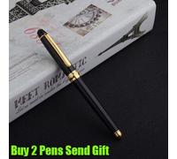Stylo À Plume En Métal Pour Hommes, Marque De Luxe, Pour Bureau, Business, Cadeau, Achat De 2 Stylos, Envoi De Cadeaux, Offre Spéciale