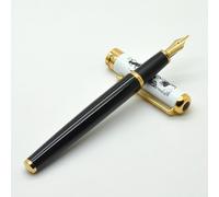 Stylo À Plume Iridium, Série Tiya 387, Clip Argenté, Pointe Extra Fine, Écriture, Cadeau D'affaires Pour Étudiant