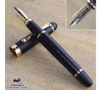 Stylo À Plume X450, Stylo À Large Bavoir Noir Givré, Sans Boîte À Crayons, Papeterie De Luxe, Cadeau D'écriture