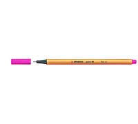 Stylo à pointe fine STABILO point 88®, largeur de trait: 0,4mm, rose, lot de 3